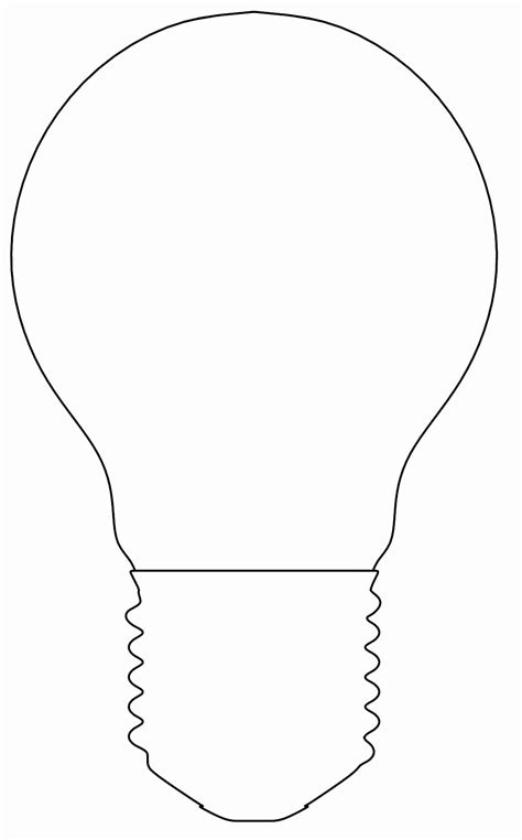 Light Bulb Printable